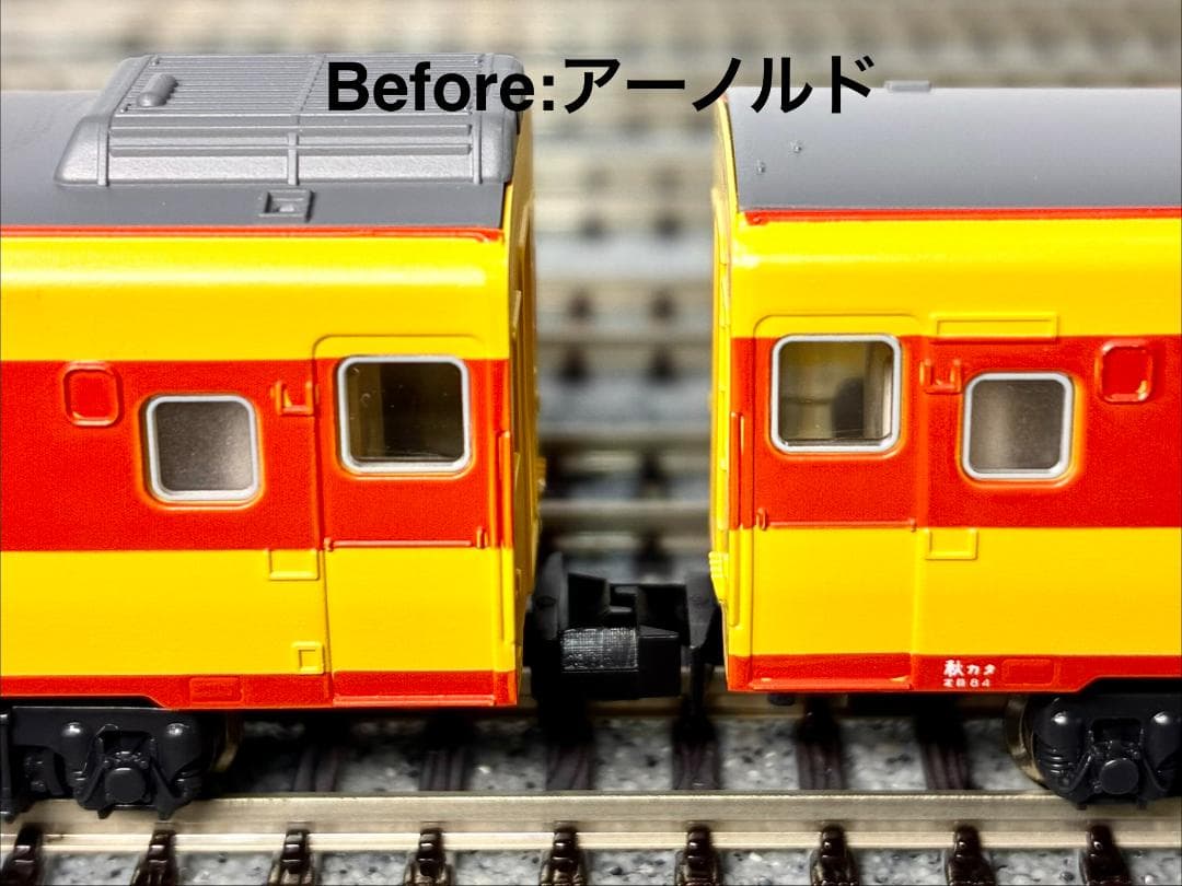 KATO キハ58系800番台 修学旅行色 6両セット 室内灯装備編成