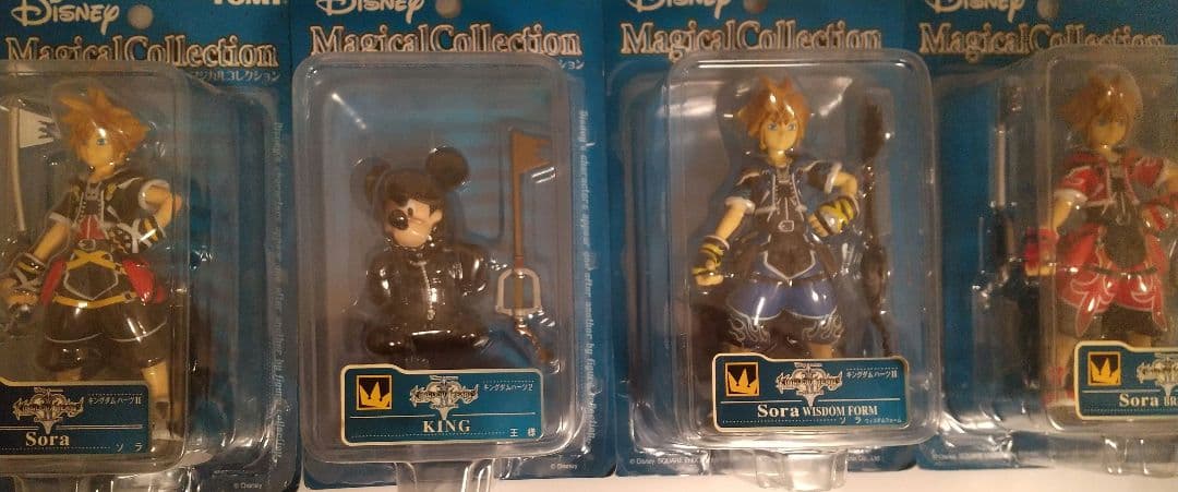 【未開封】ディズニー マジカルコレクション キングダムハーツⅡ 4種