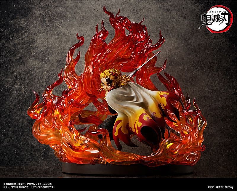 鬼滅の刃 煉獄杏寿郎 1/4スケール 塗装済み完成品フィギュア 新品