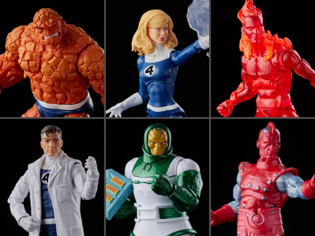 マーベルレジェンド　ファンタスティックフォー　6体セット