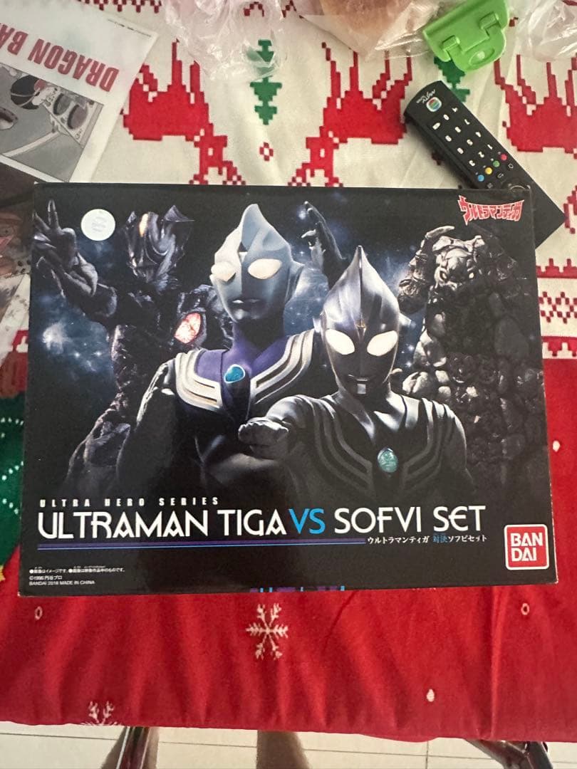 ウルトラマンティガ 怪獣ソフビ ティガダーク キリエロイド シルバゴン 中国限定