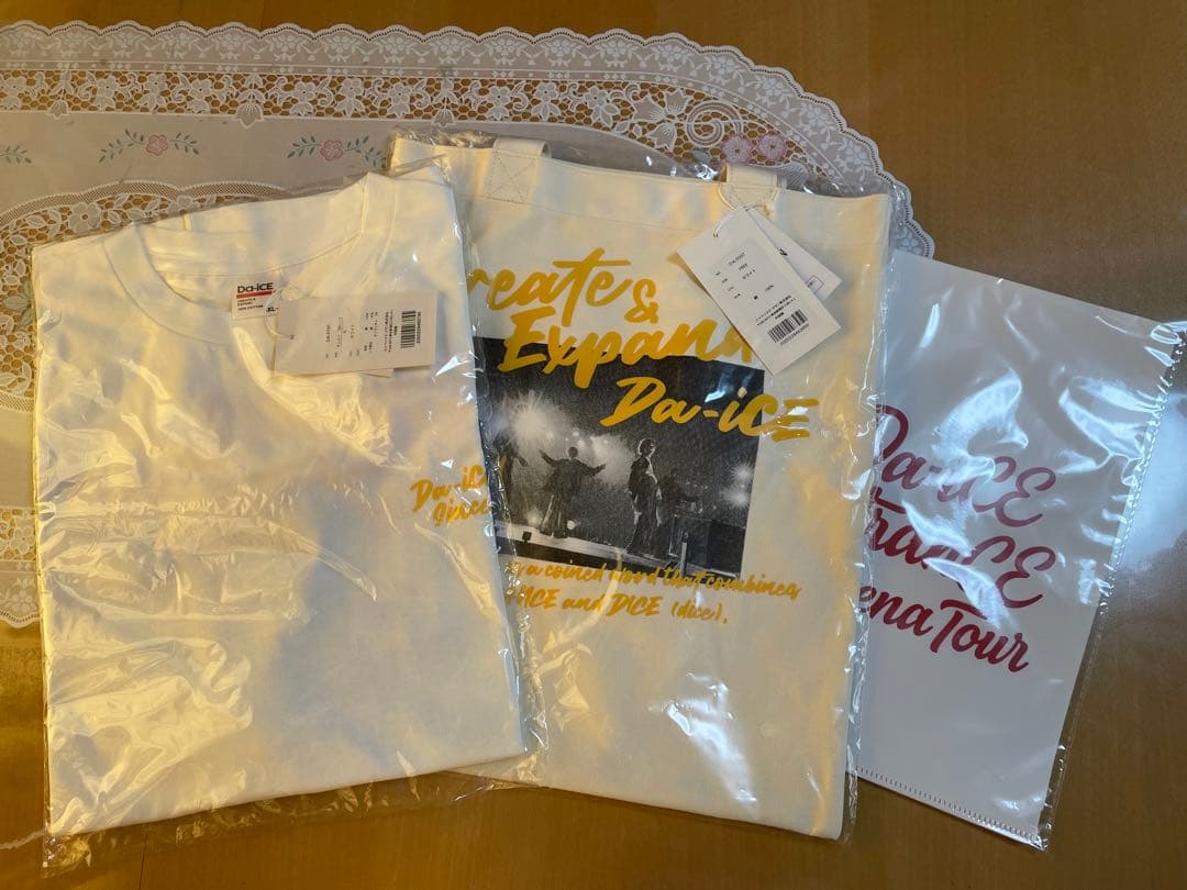 Da-iCE Tシャツ&トートバッグ&クリアファイル