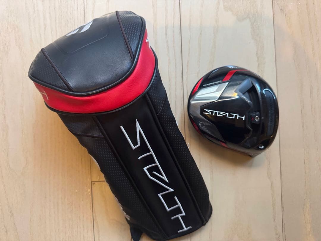 TaylorMade STEALTH PLUS ドライバー ヘッドカバー付き