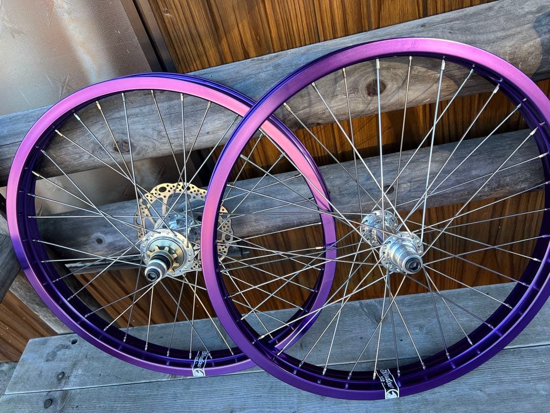 BMXホイールセット前後 ECLAT X SHADOW CONSPIRACY