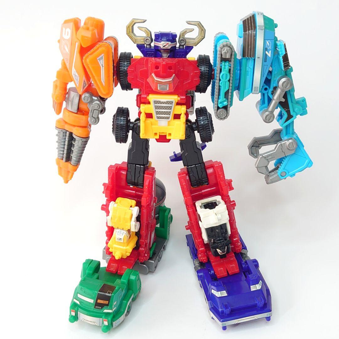 組立済 轟轟戦隊ボウケンジャー ミニプラ スーパーダイボウケンセット(一部欠品)