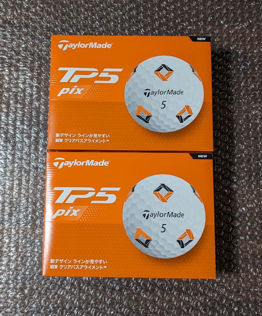 新品　テーラーメイド TP5 pix ホワイト 2024年モデル 2ダース