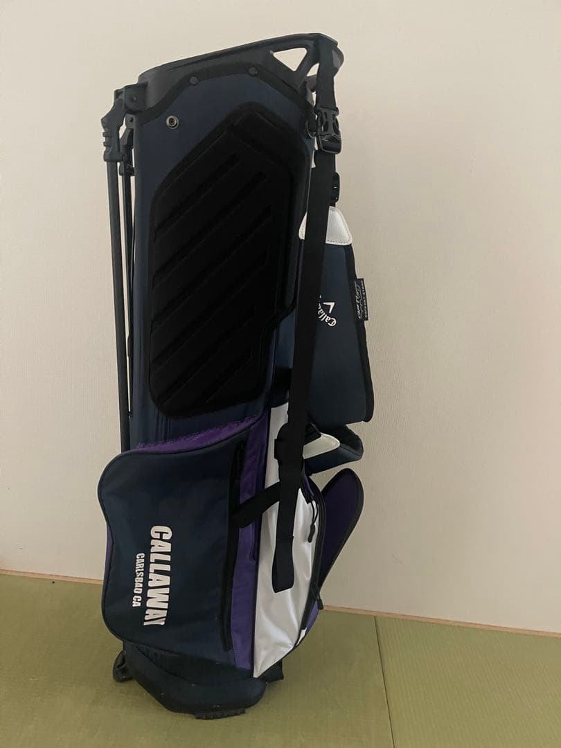 CALLAWAY キャディバッグ ネイビー　キャロウェイ スタンド 軽量　1.8