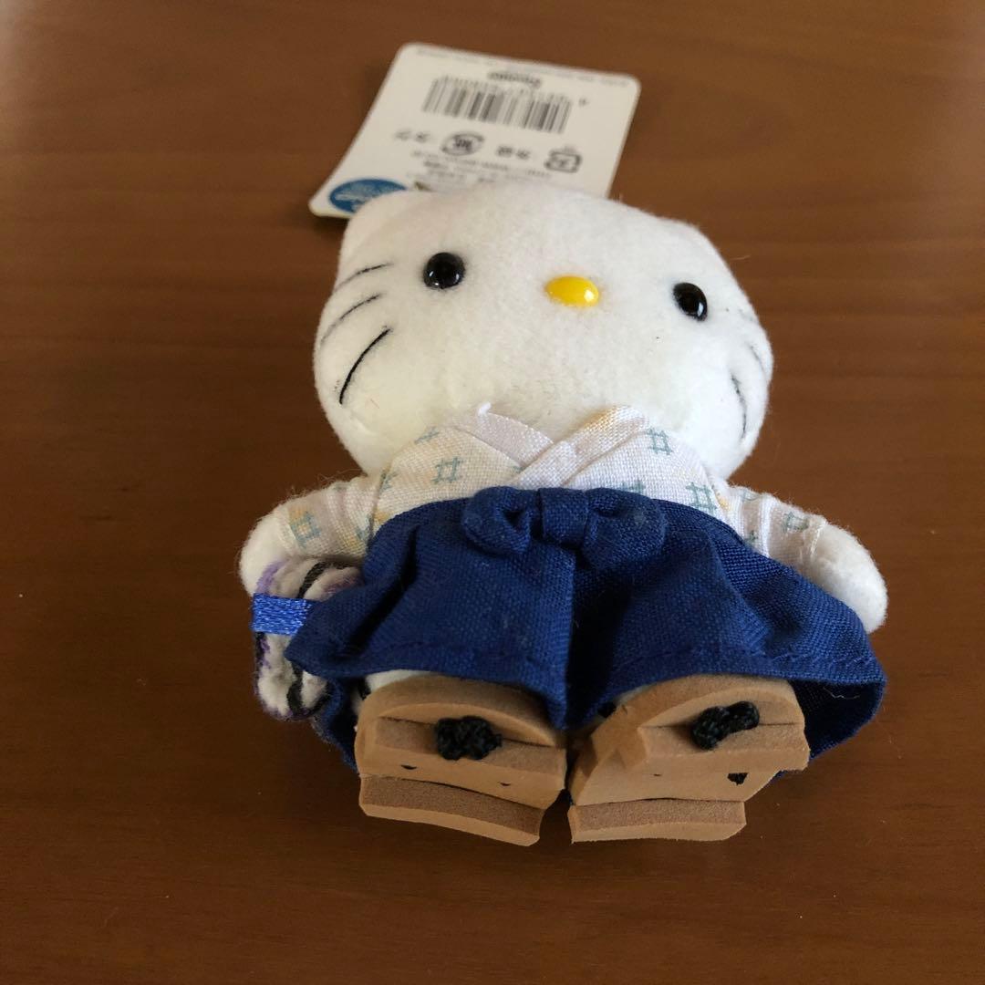 ぬいぐるみキーホルダー　キティちゃん（愛媛限定　道後温泉）【２個セット】