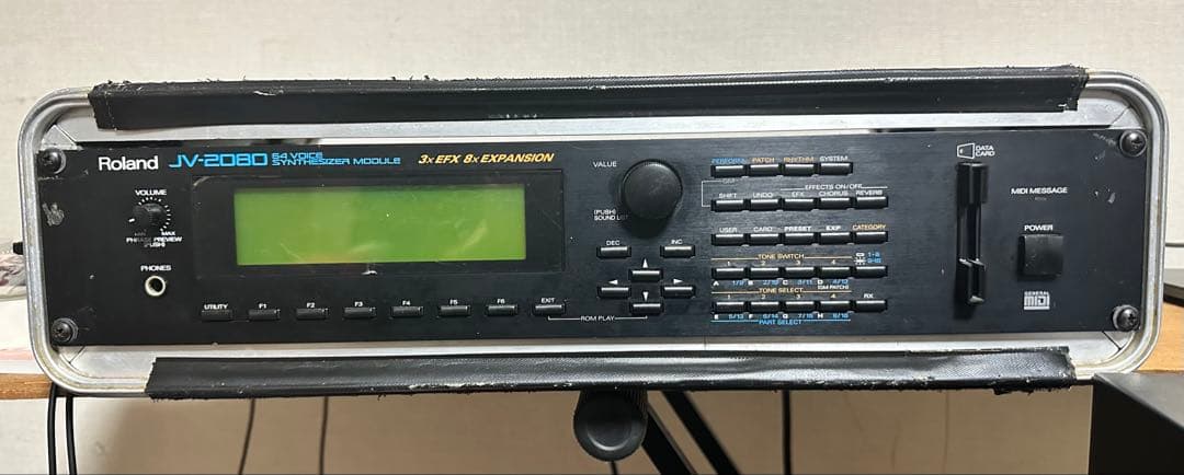 Roland 音源モジュール JV-2080 拡張ボード1枚搭載