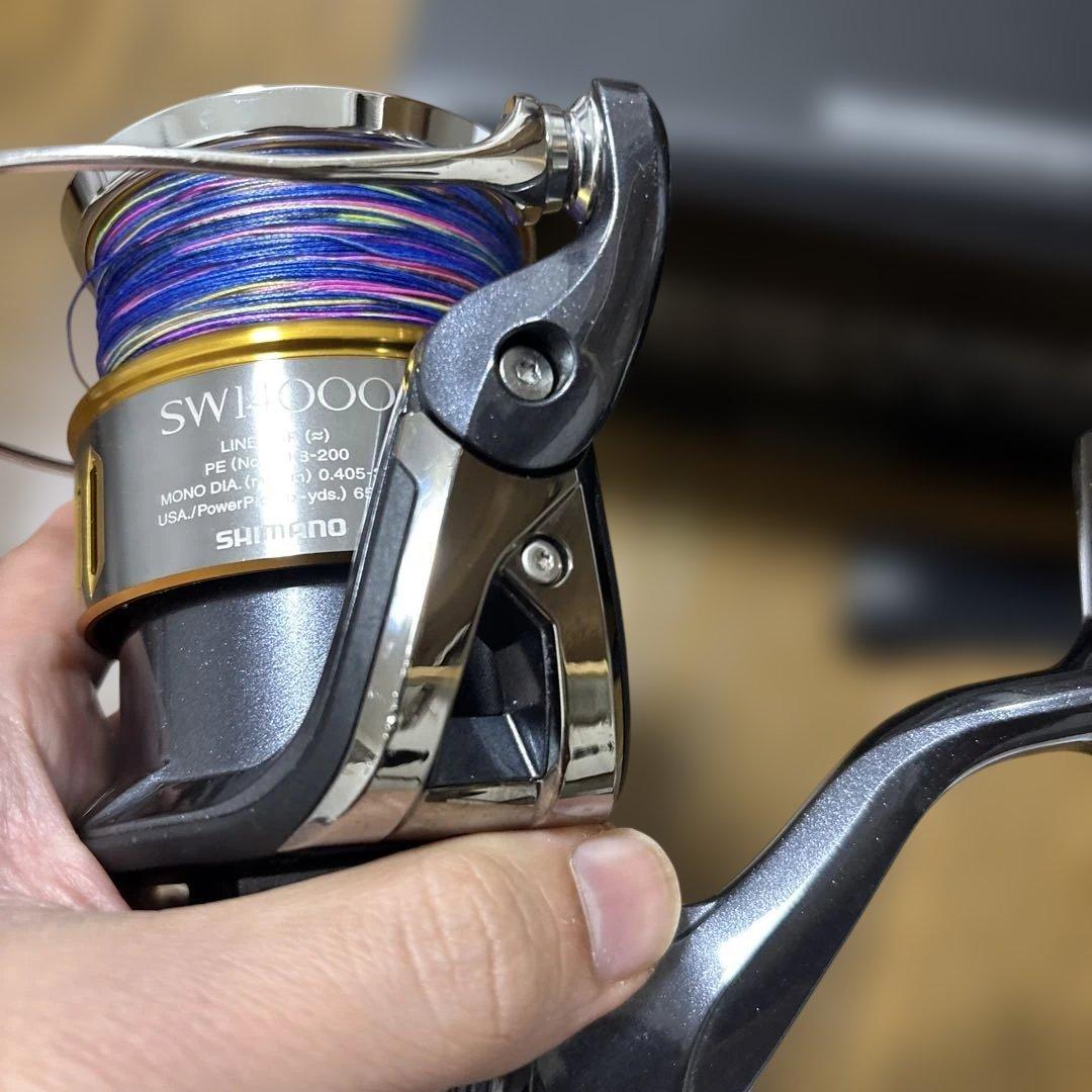 【美品】シマノ 15 ツインパワーSW 14000XG