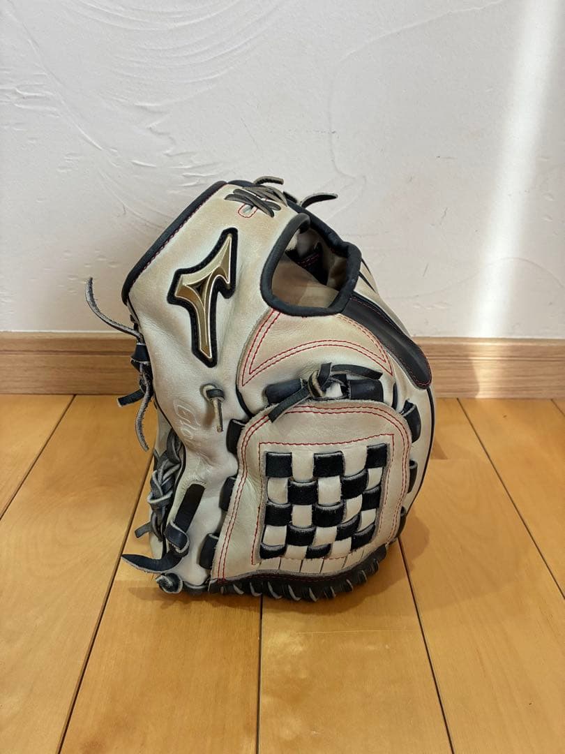 ミズノ グローバルエリート オーダーグラブ 軟式内野手 AXI バスケットウェブ