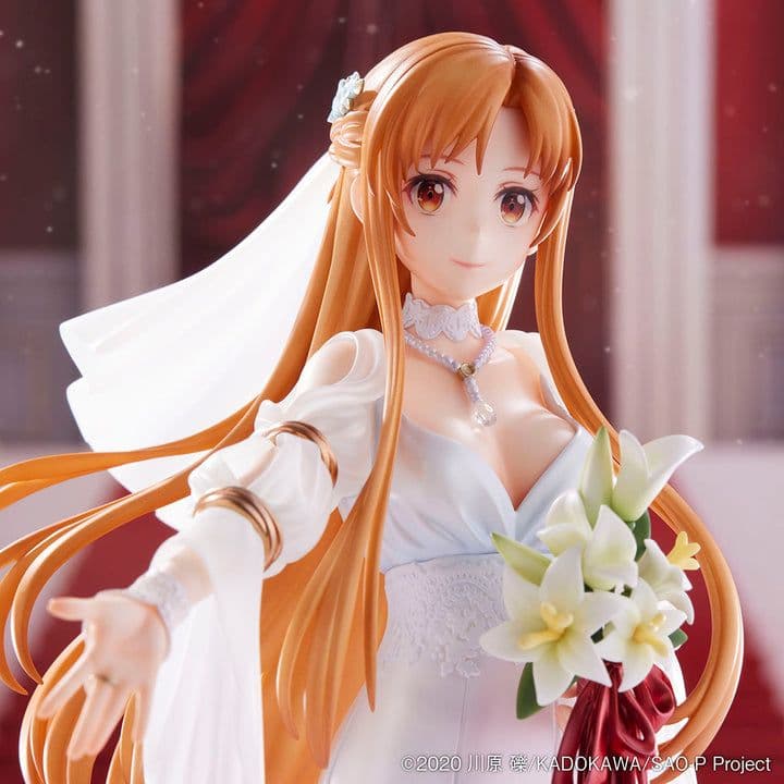 【土日限定価格】アスナ ウェディングVer. 1/7スケールフィギュア