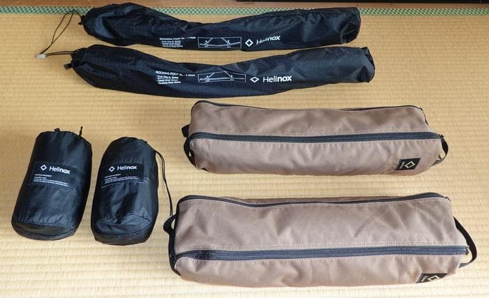 ヘリノックス タクティカルサンセットチェア（コヨーテ）アクセサリー込み×２セット