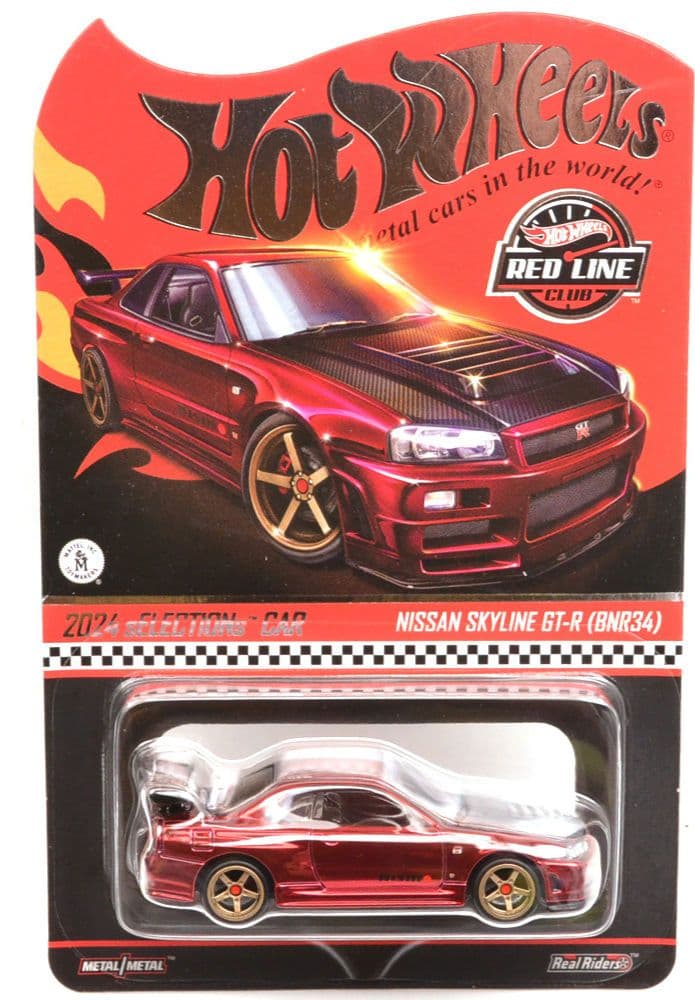 ホットウィールセレクションズ - ニッサンスカイライン GT-R (BNR34)