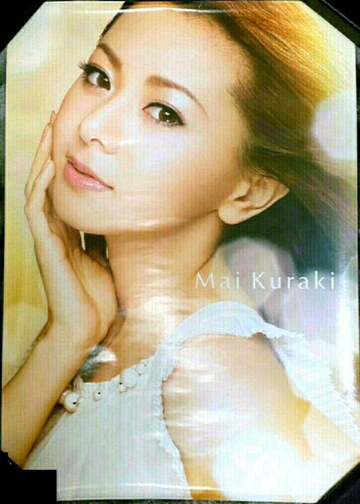 倉木麻衣ポスター非売品B2メイクアップ煌めき超絶美人ノースリーブ化粧品ブランド風