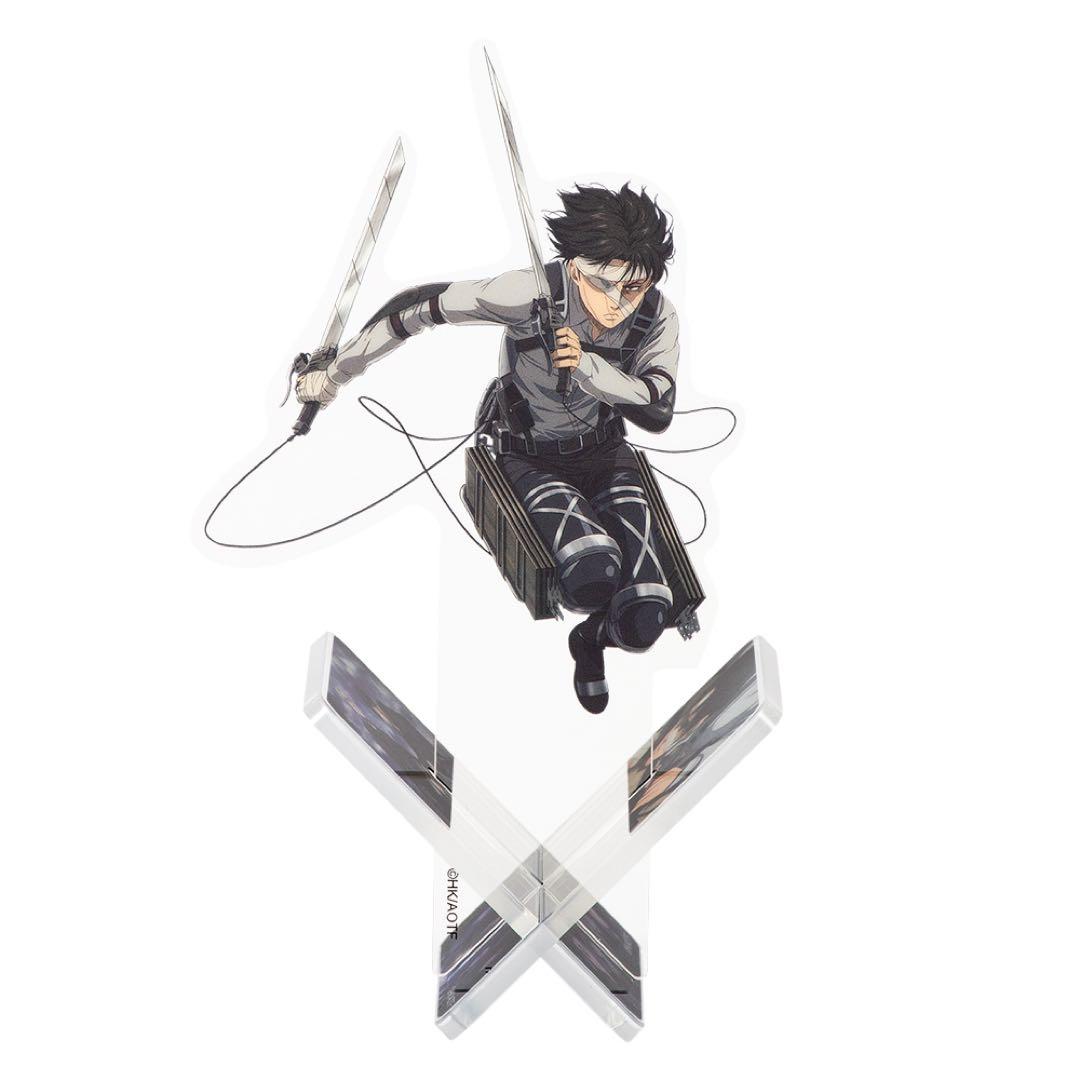 進撃の巨人 リヴァイ 立体組み立て式 アクリルキャラクタープレート 当選 正規品