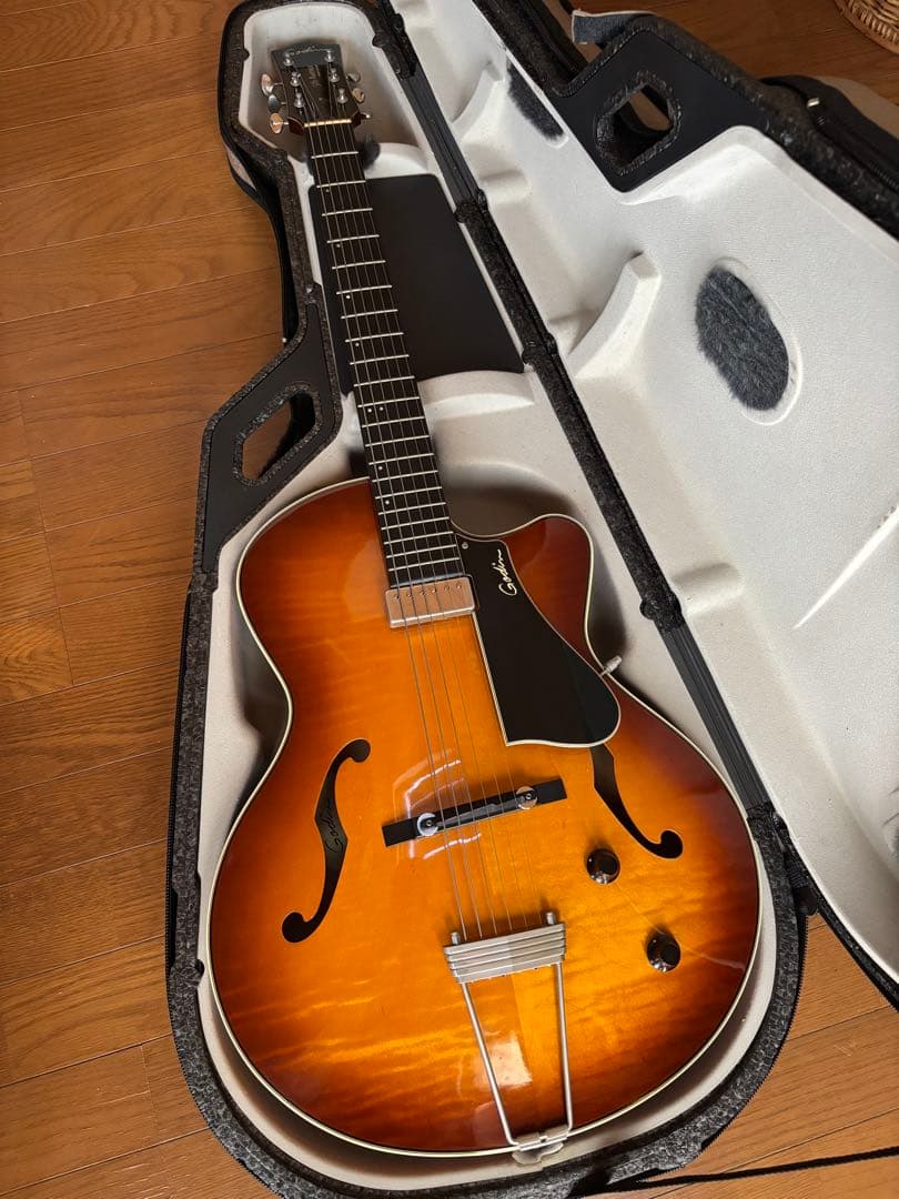 ゴダン Godin 5th Avenue Jazz 希少フルアコギター