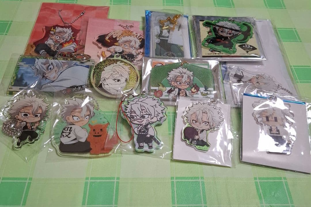 【鬼滅の刃】不死川実弥 アクリルキーホルダー他 バラ売り大歓迎♡