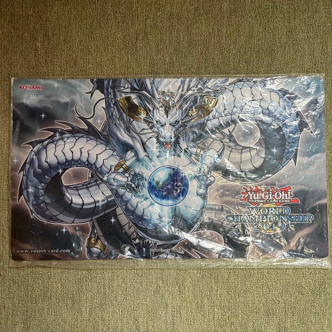プレイマット　神峰之天津龗　WORLD CHAMPIONSHIP 2019