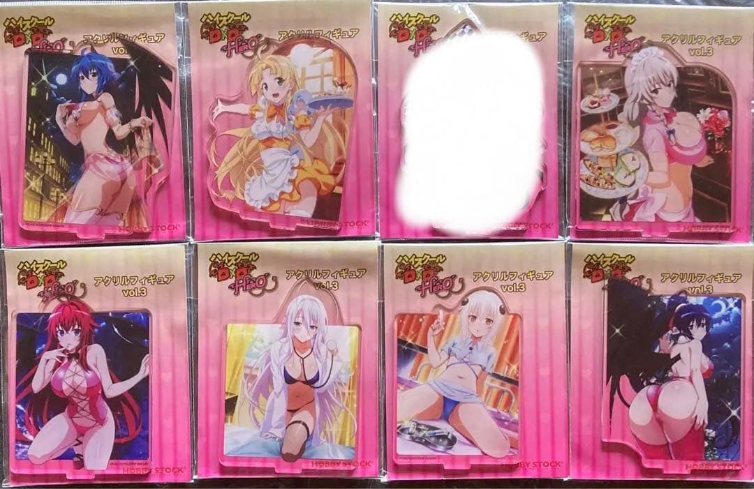 ハイスクールd×d アクリルフィギュアVol.3セット