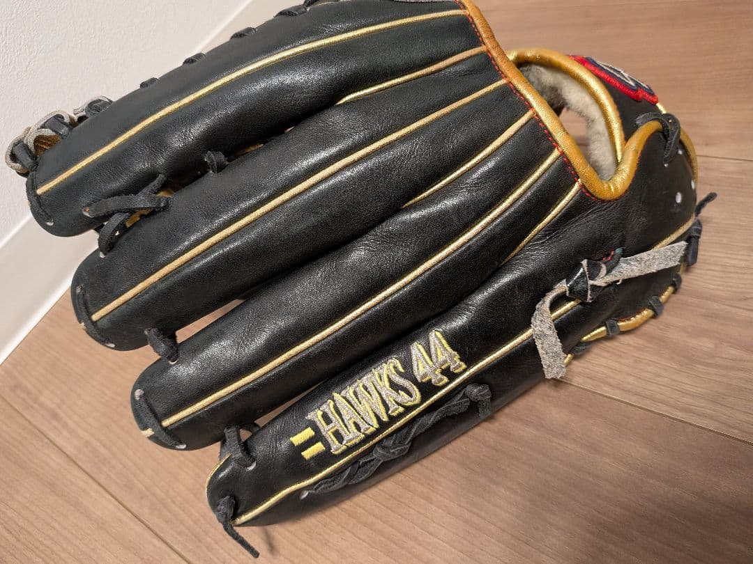 スラッガー G-72 硬式グローブ 黒/金