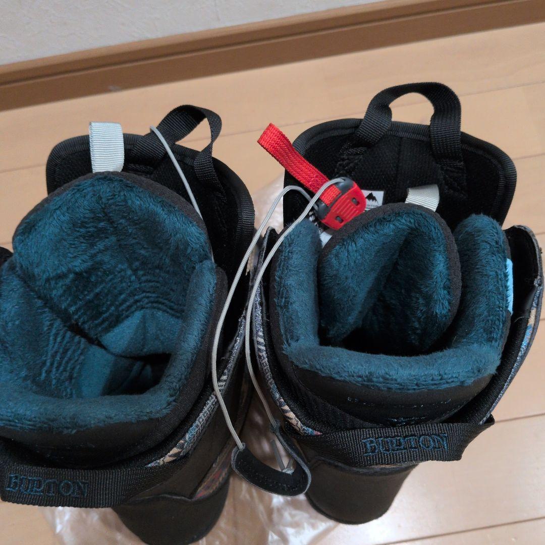 値下げ中！【美品】バートン burtonブーツ　Mint Boa 22cm