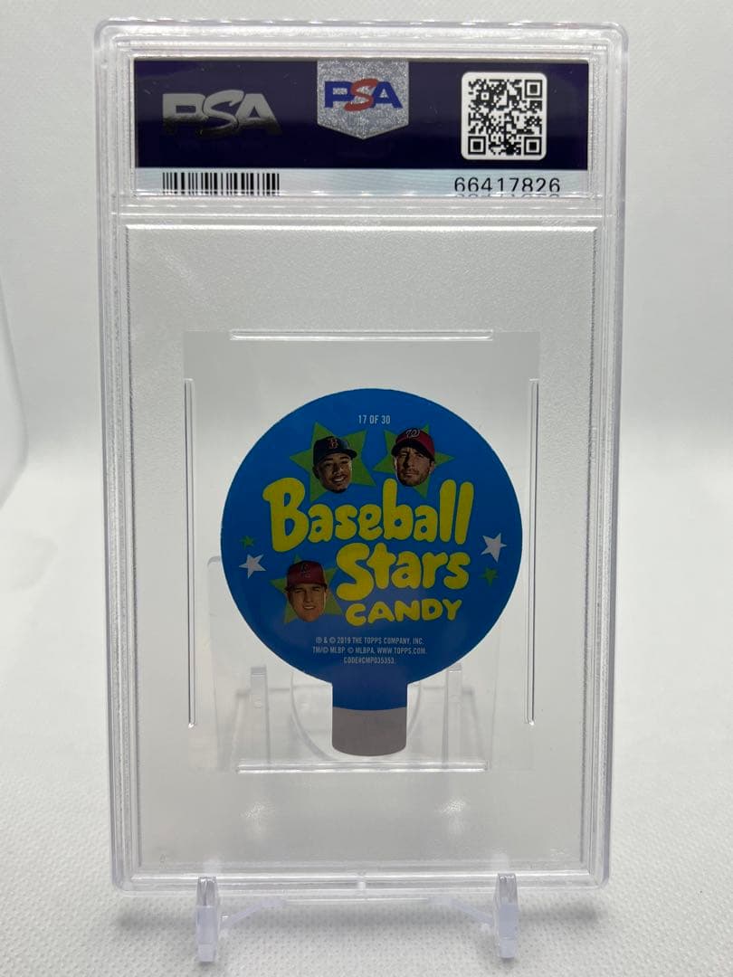 レア2019 Topps Heritage LIDSダイカット 大谷翔平 PSA