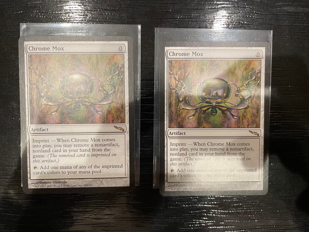 MTG 金属モックス　英語　2枚セット　初版　MRD
