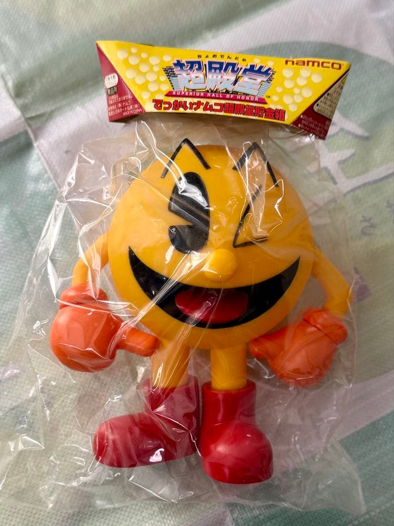 パックマン 「パックマン」 でっかいナムコ 超殿堂 貯金箱 フィギュア 未開封品