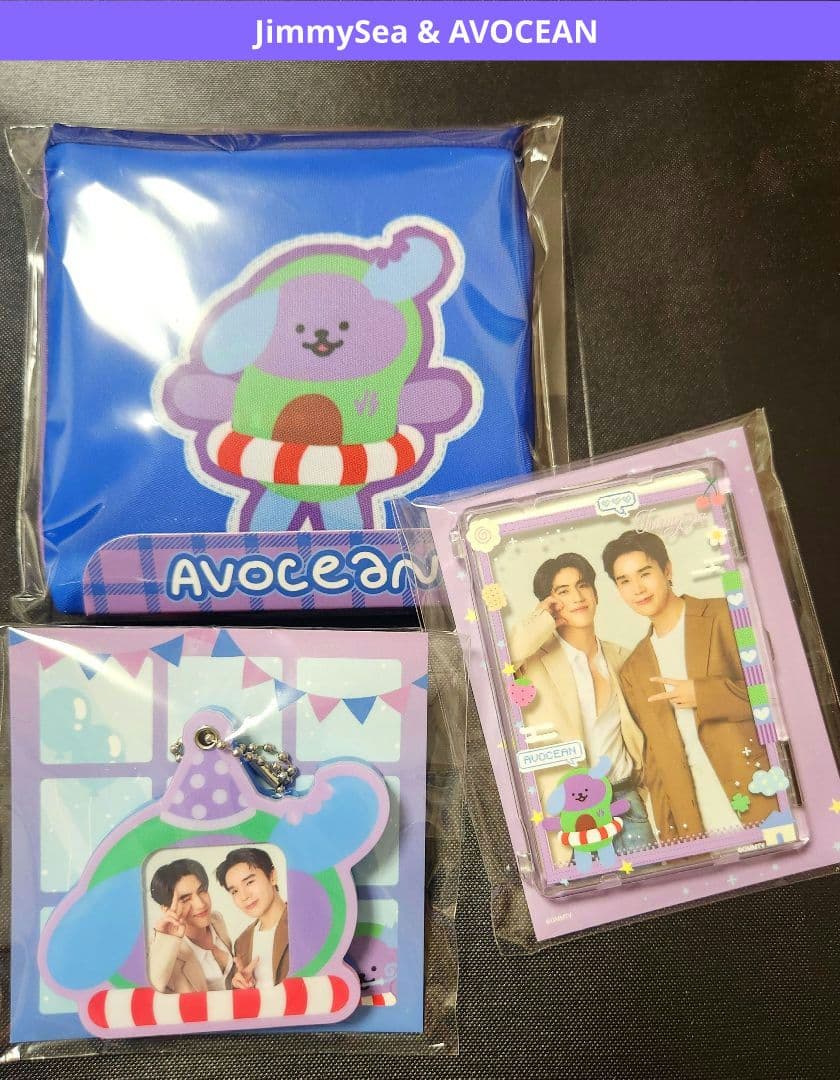 【 JimmySea 】AVOCEAN GMMTV 公式グッズ 3点SET