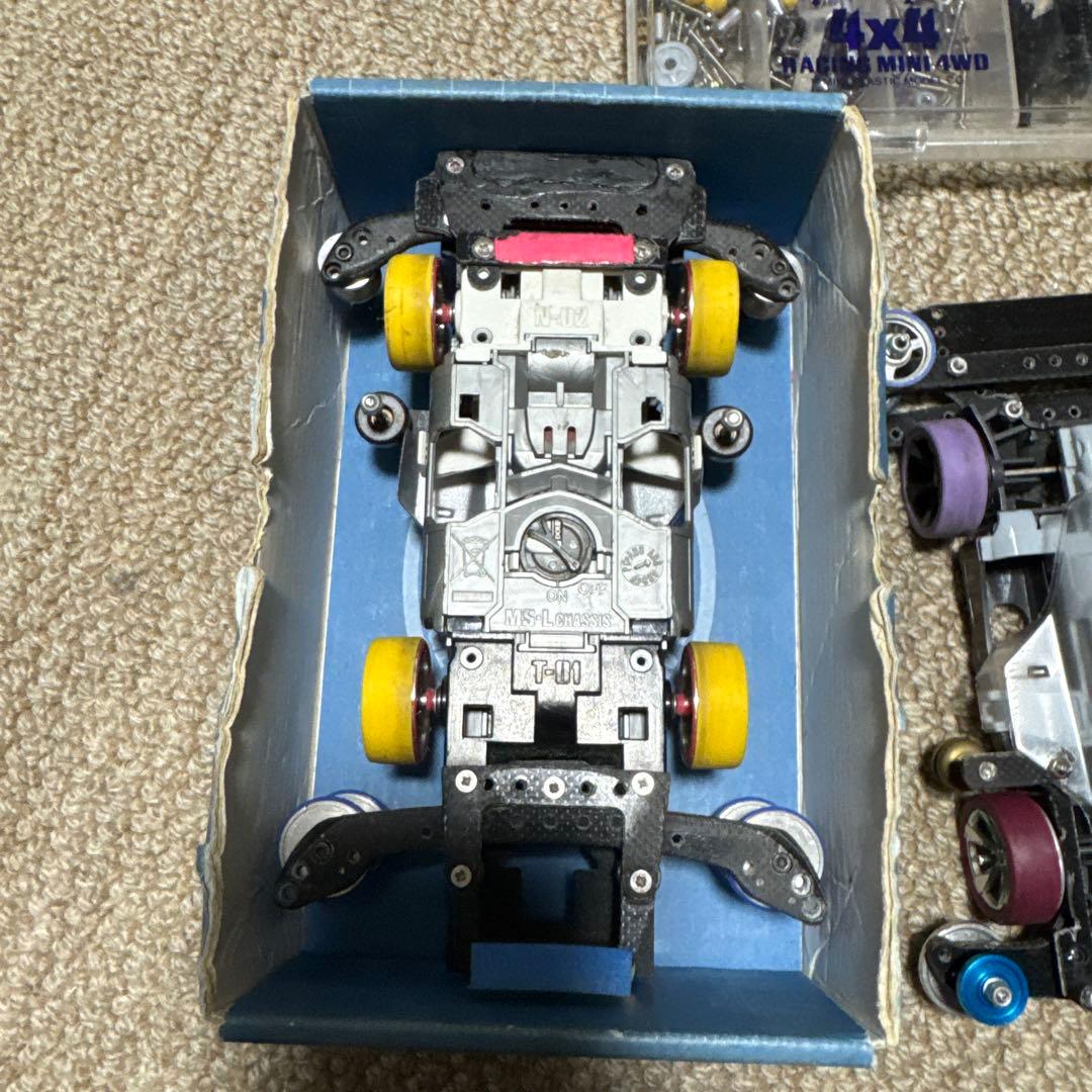 ミニ四駆引退セットモーター付き