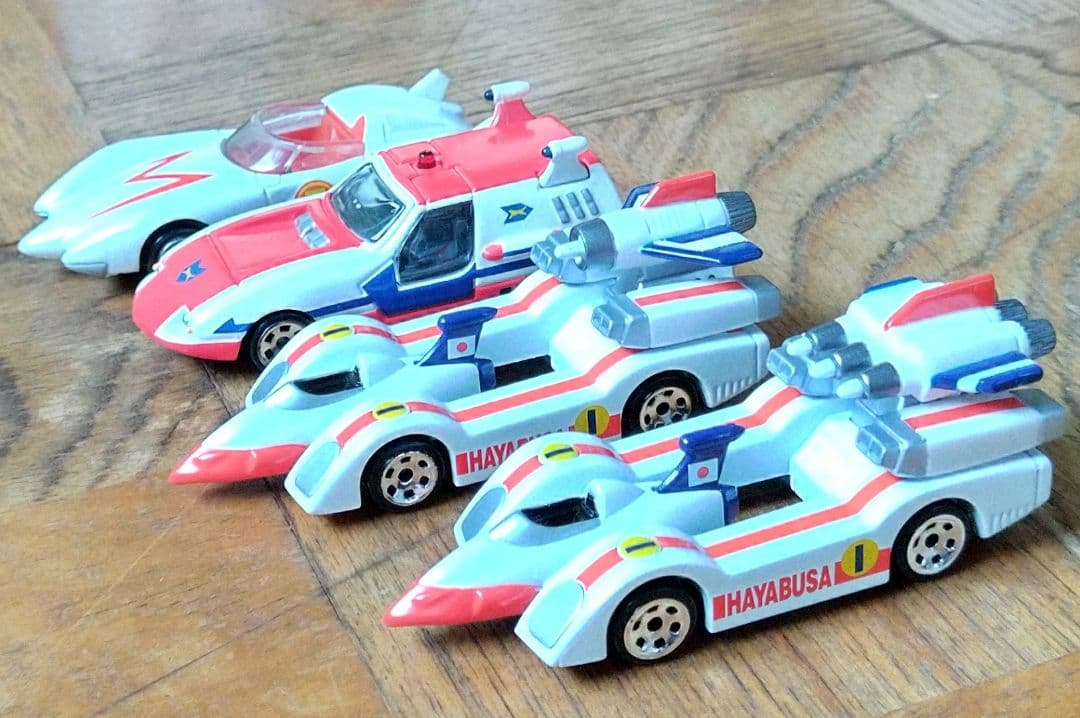 Hot Wheels マシンハヤブサ/ドリームトミカ マッハ号他/ 全4台セット