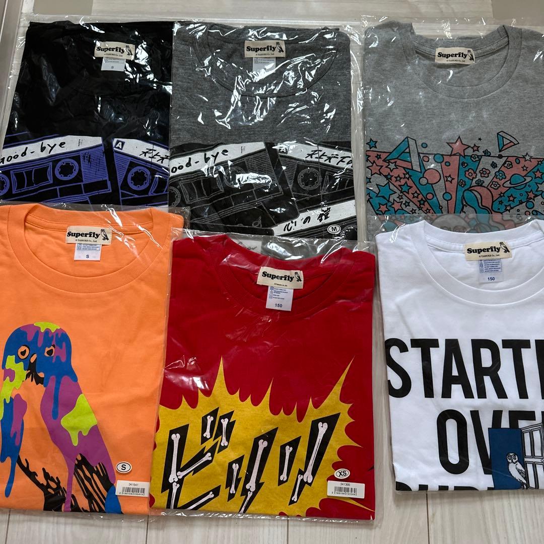 Superfly Tシャツ　新品未開封　ライブグッズ