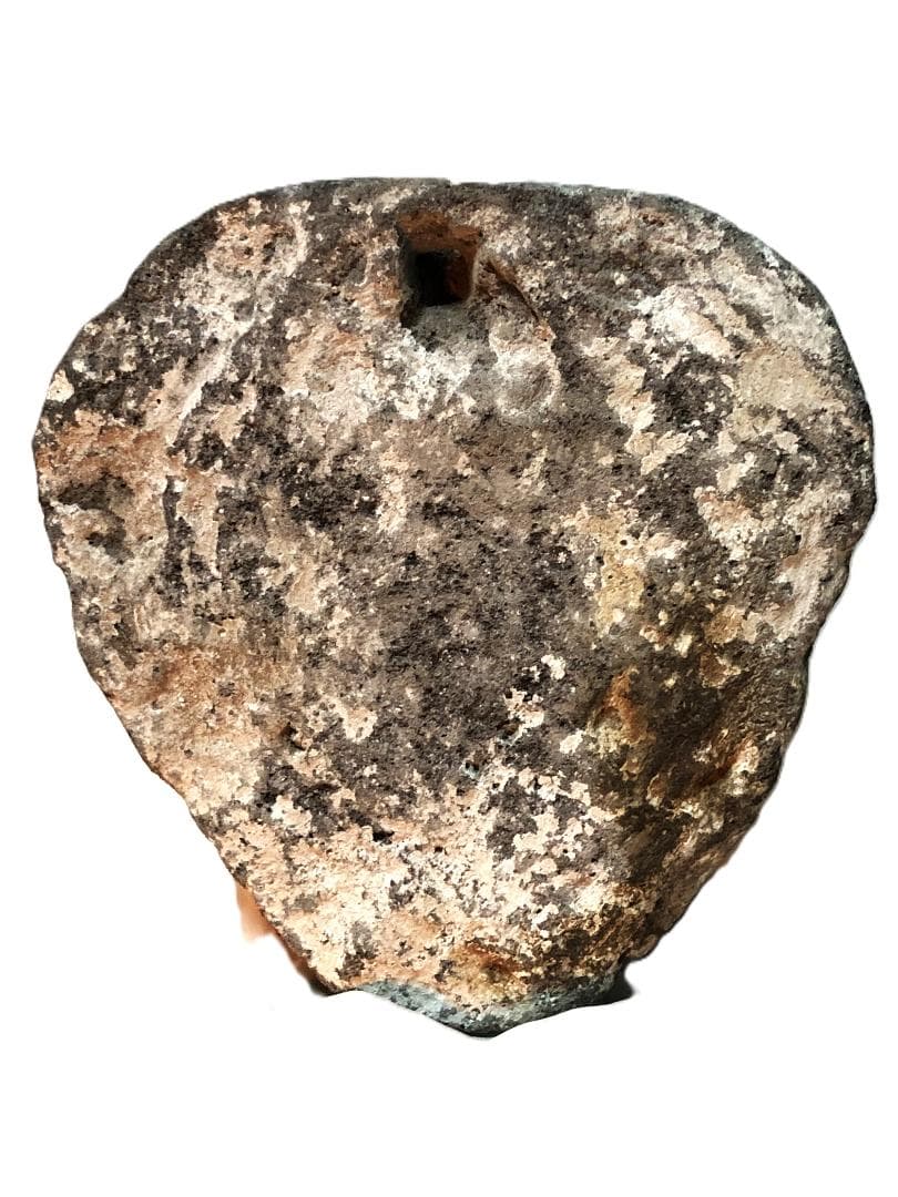 【 石像彫刻（顔面部）】 先史時代伝世　収蔵品