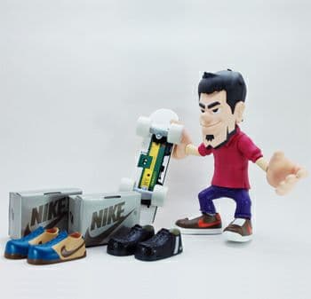MEDICOM × NIKE SB GINO 抽選限定 400%