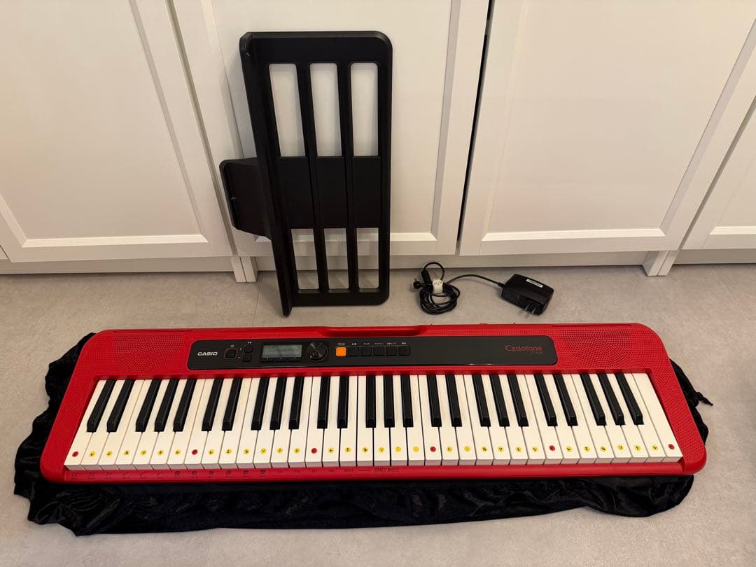 CASIO CT-S200 レッド 61鍵 電子キーボード