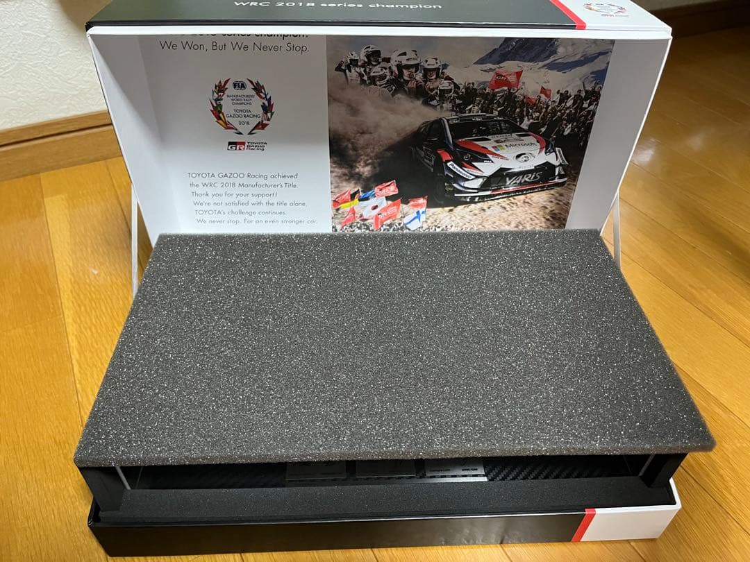 トヨタ　ヤリスWRC 2018 チャンピオン獲得記念モデル　750台限定