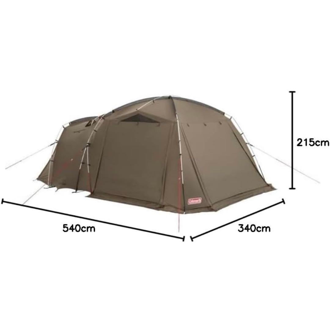 【極美品】 Coleman アテナタフスクリーン2ルームハウス　限定カラーテント