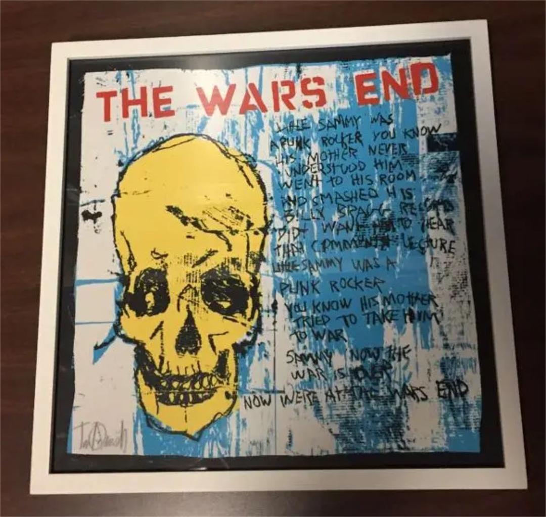 ランシド ティムアームストロング シルクスクリーン THE WARS END
