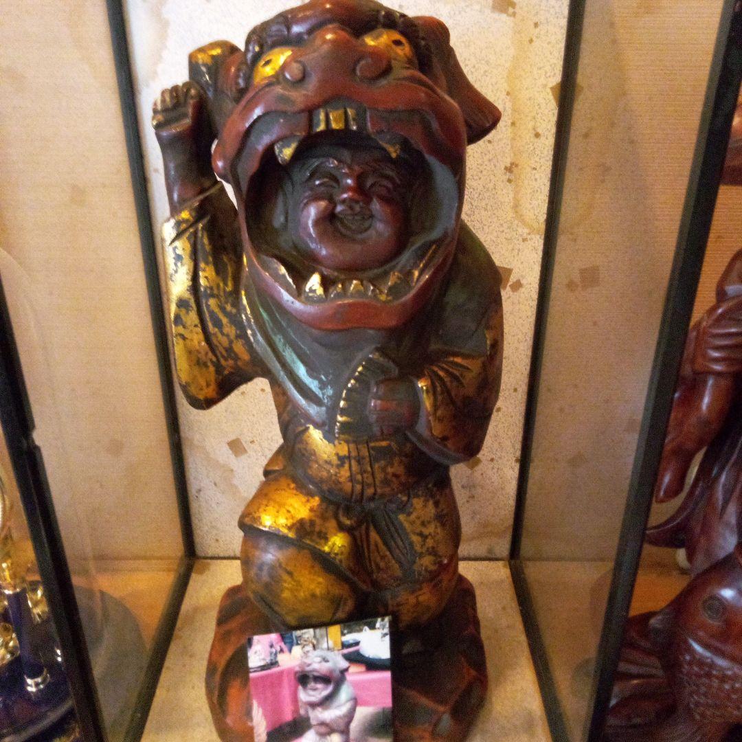 限定、木彫り