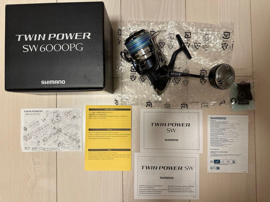 【美品】21ツインパワーＳＷ 6000 PG