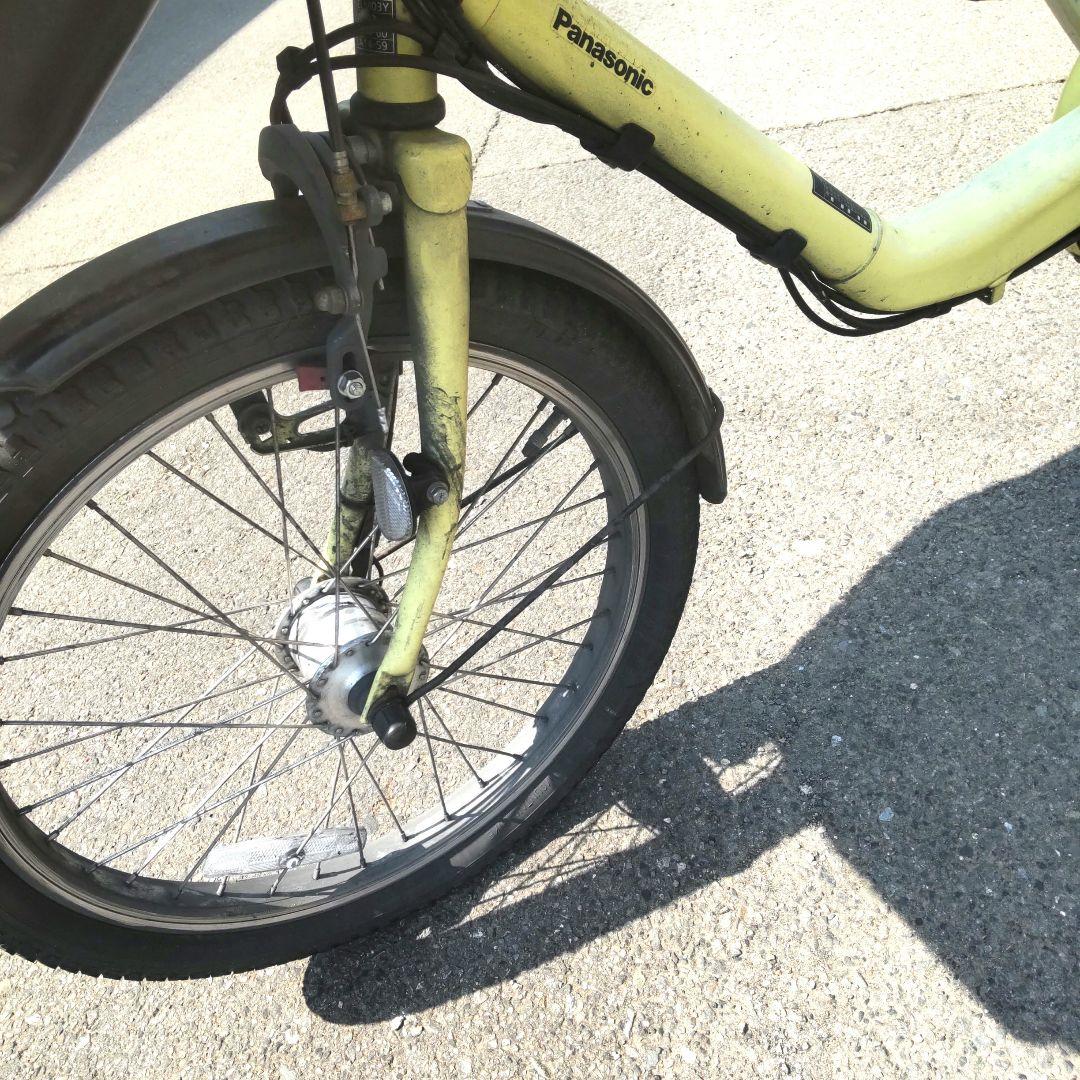 【直接渡】パナソニックGyutto 子供乗せ電動自転車 3人乗り ※バッテリー無