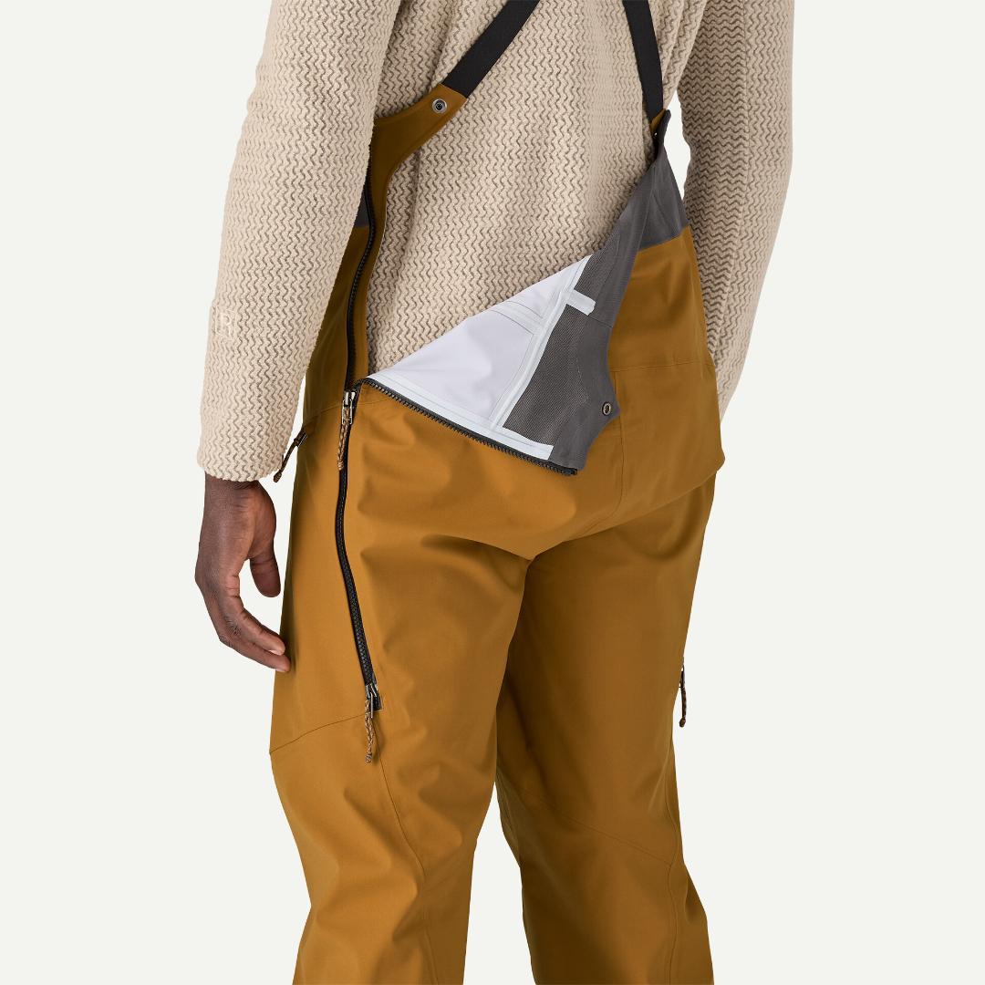 Patagonia メンズ スノードリフタービブ Mサイズ SMDB FA24
