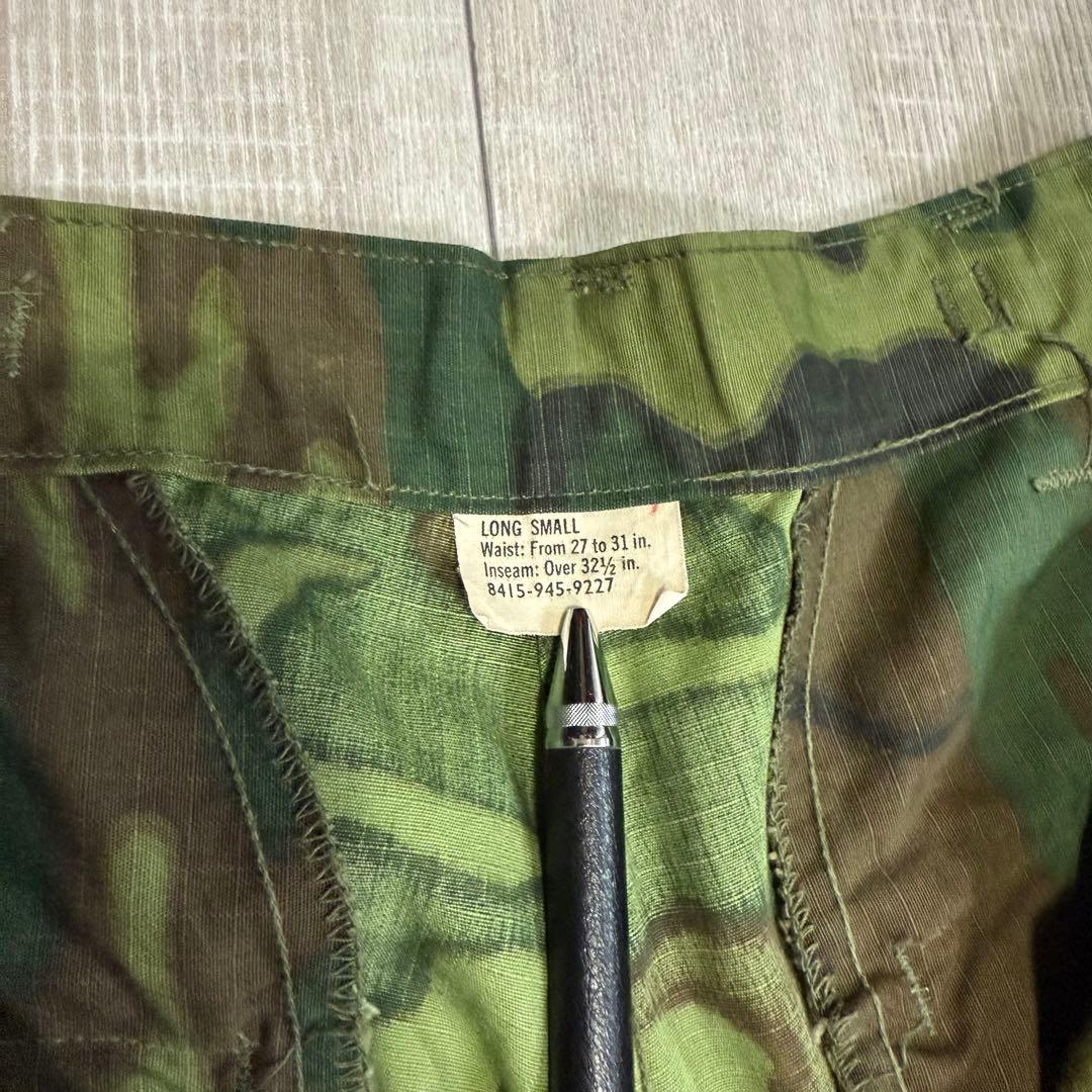 60s ERDLリーフカモパンツ　米軍　US ARMY ベトナム戦