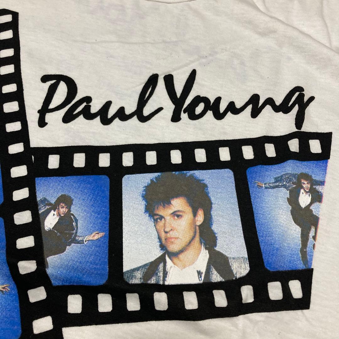 Paul Young ワールドツアー Tシャツ '85-'86