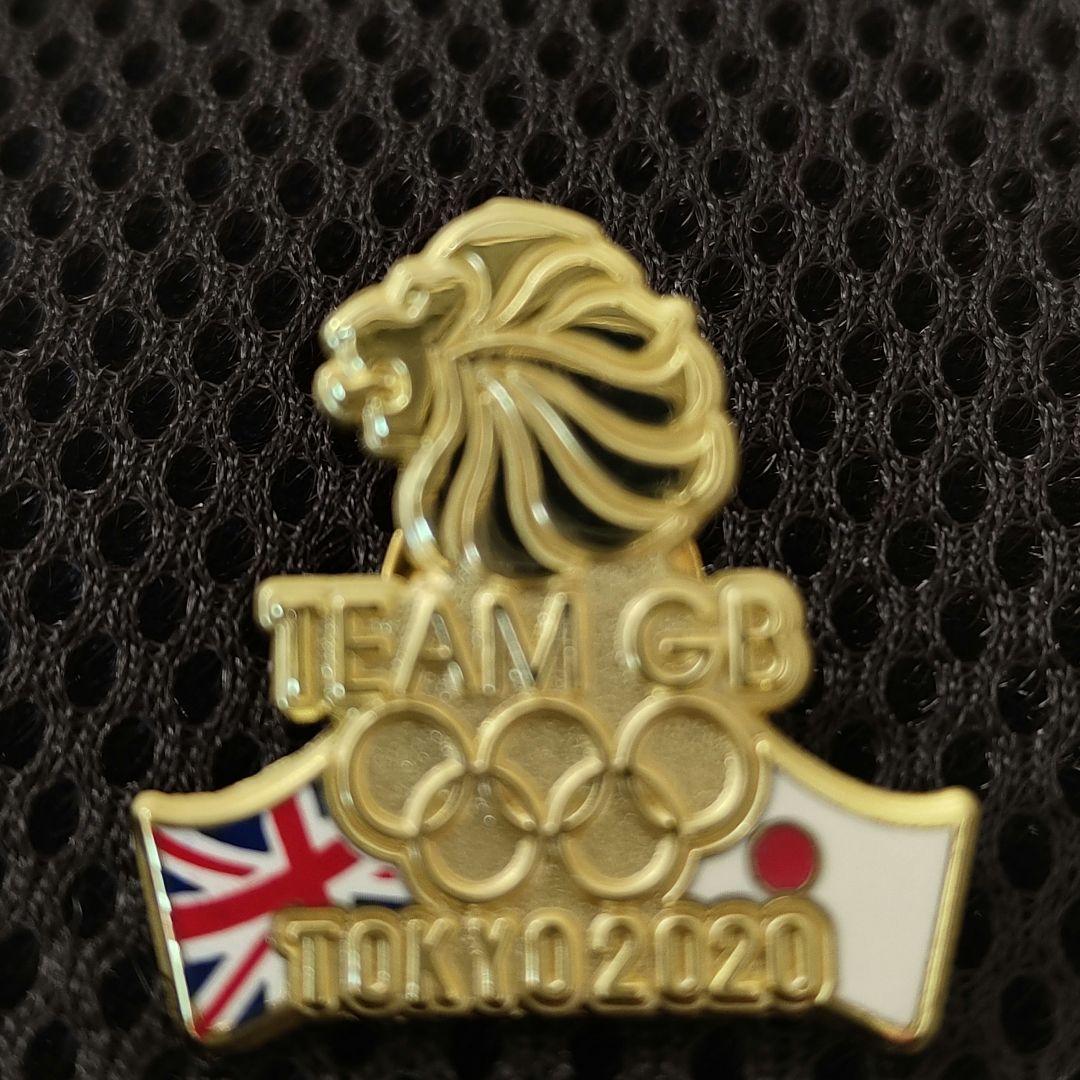 オリンピック2020 イギリス代表選手用ピンバッジ 非売品
