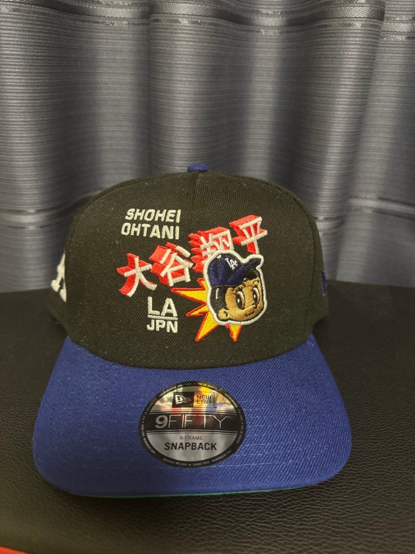 New Era 大谷翔平 アトム キャップ ブラック
