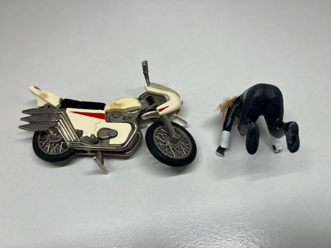 ポピー 超合金　サイクロン号　仮面ライダー　当時物　ビンテージ　バイク