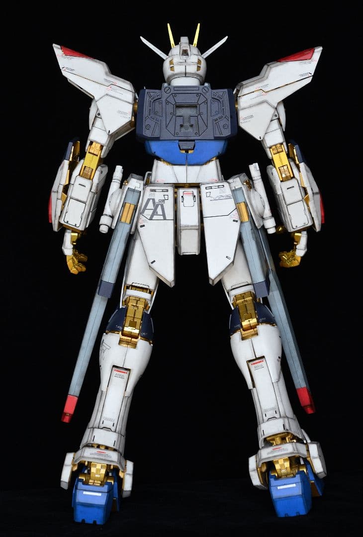 完成品PGストライクフリーダムガンダム/エアブラシ部分塗装・パステルシャドウ仕上