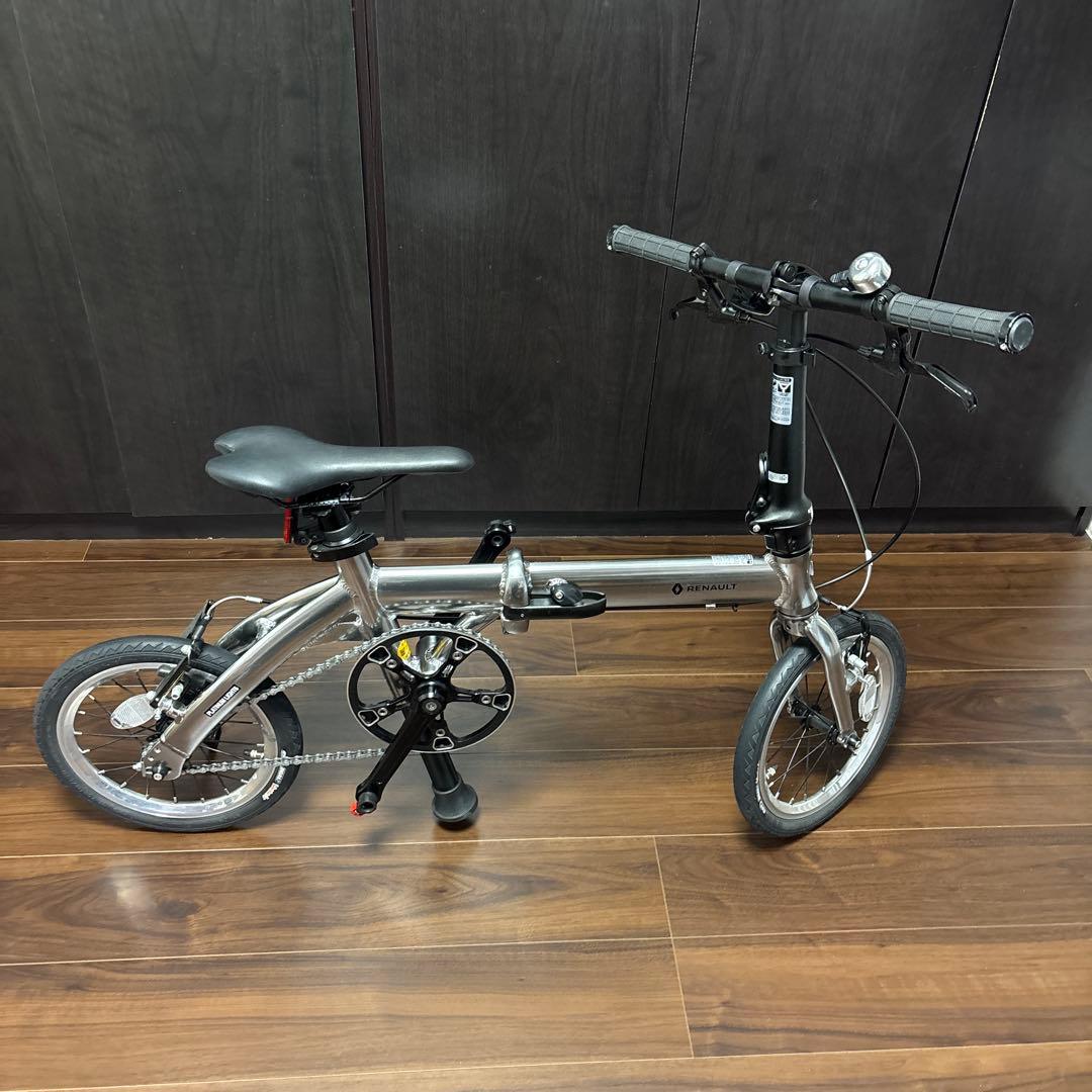 ルノー折りたたみ自転車　 プラチナライト6 6.8kg